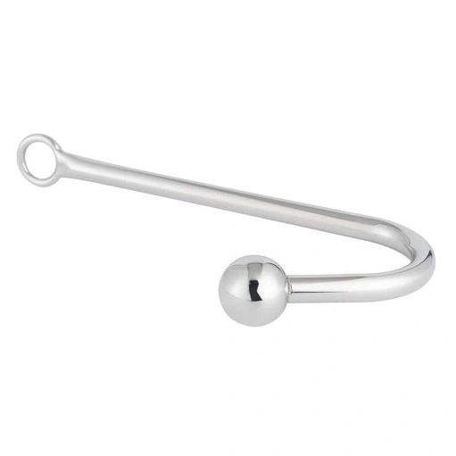 3294 AllNight Anal Metal Smooth Toy Hook Sex 0808